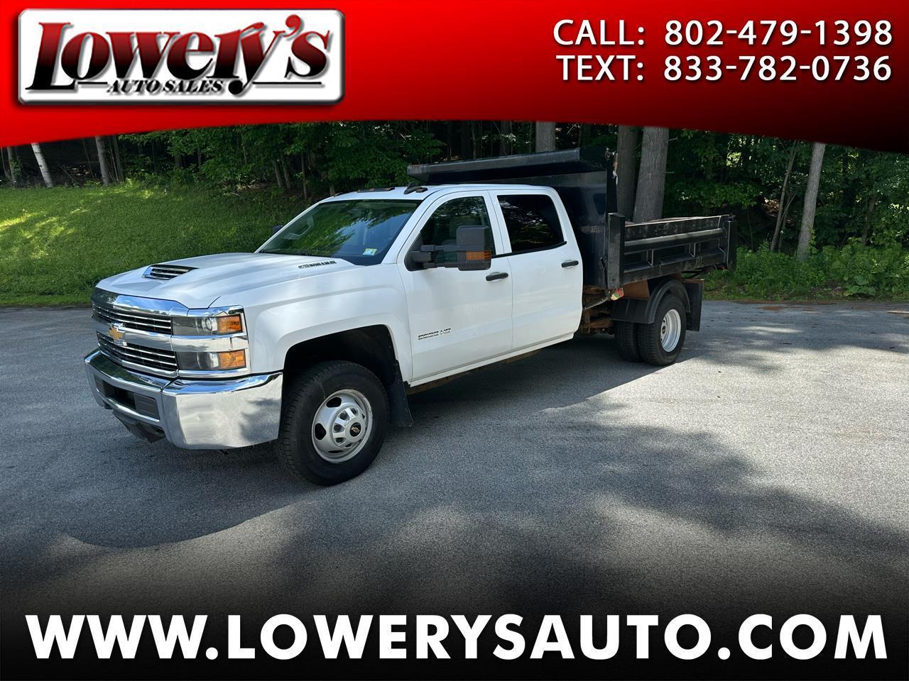 Chevrolet Silverado 3500HD 4WD Crew Cab 171.5" WB, 59.06" CA WT 2018