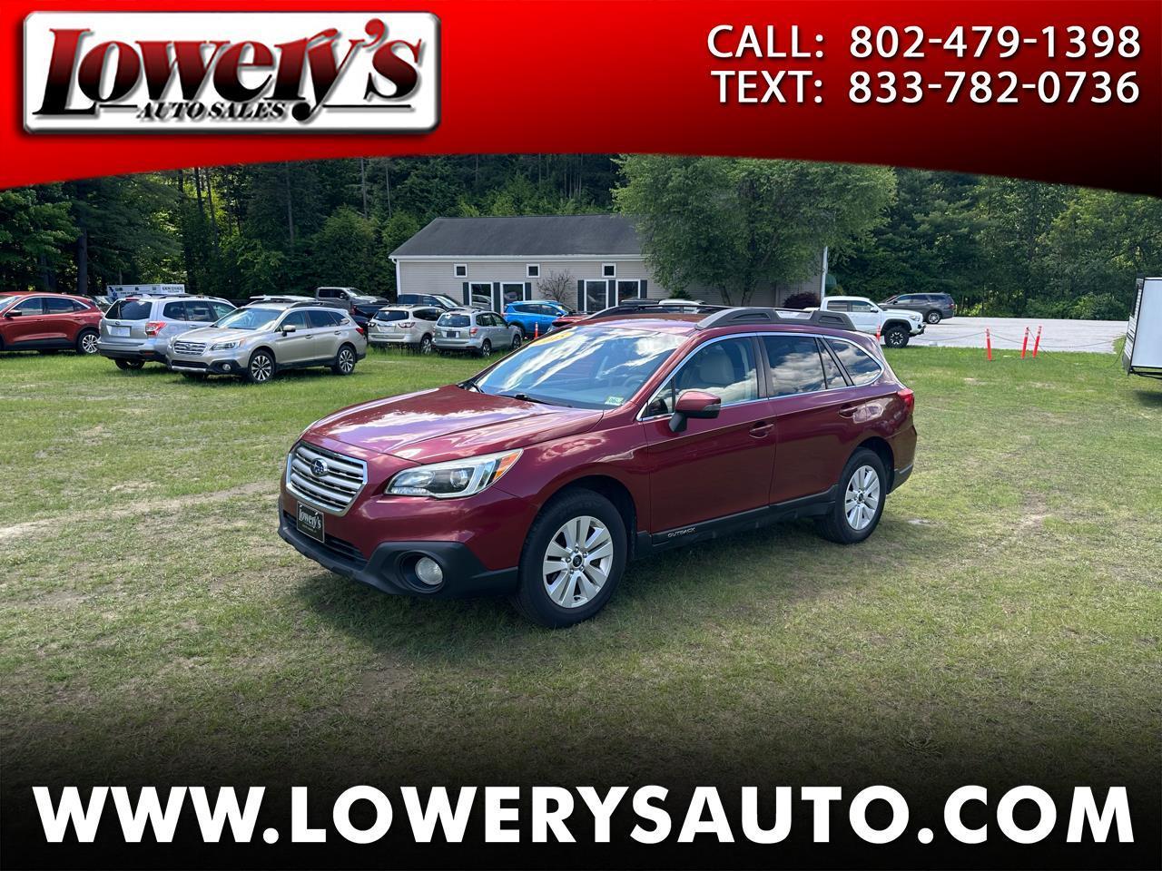 Subaru Outback 4dr Wgn 2.5i Premium PZEV 2015