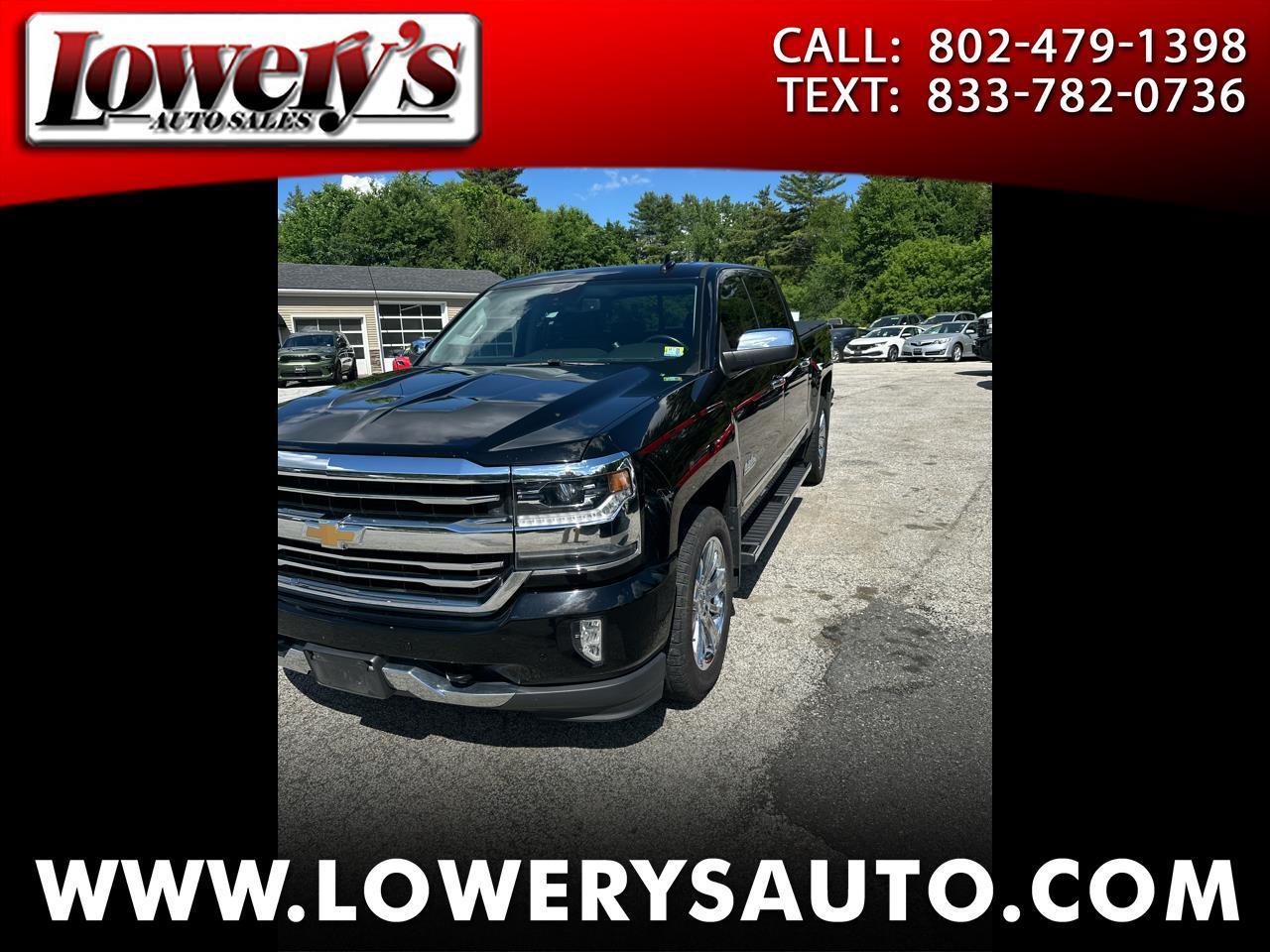 Chevrolet Silverado 1500 4WD Crew Cab 143.5" High Country 2018