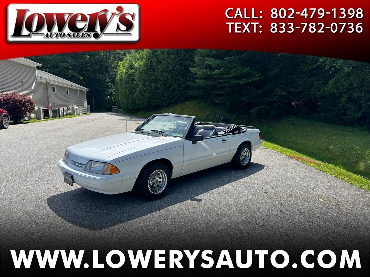 1992 Ford Mustang 2dr Convertible LX