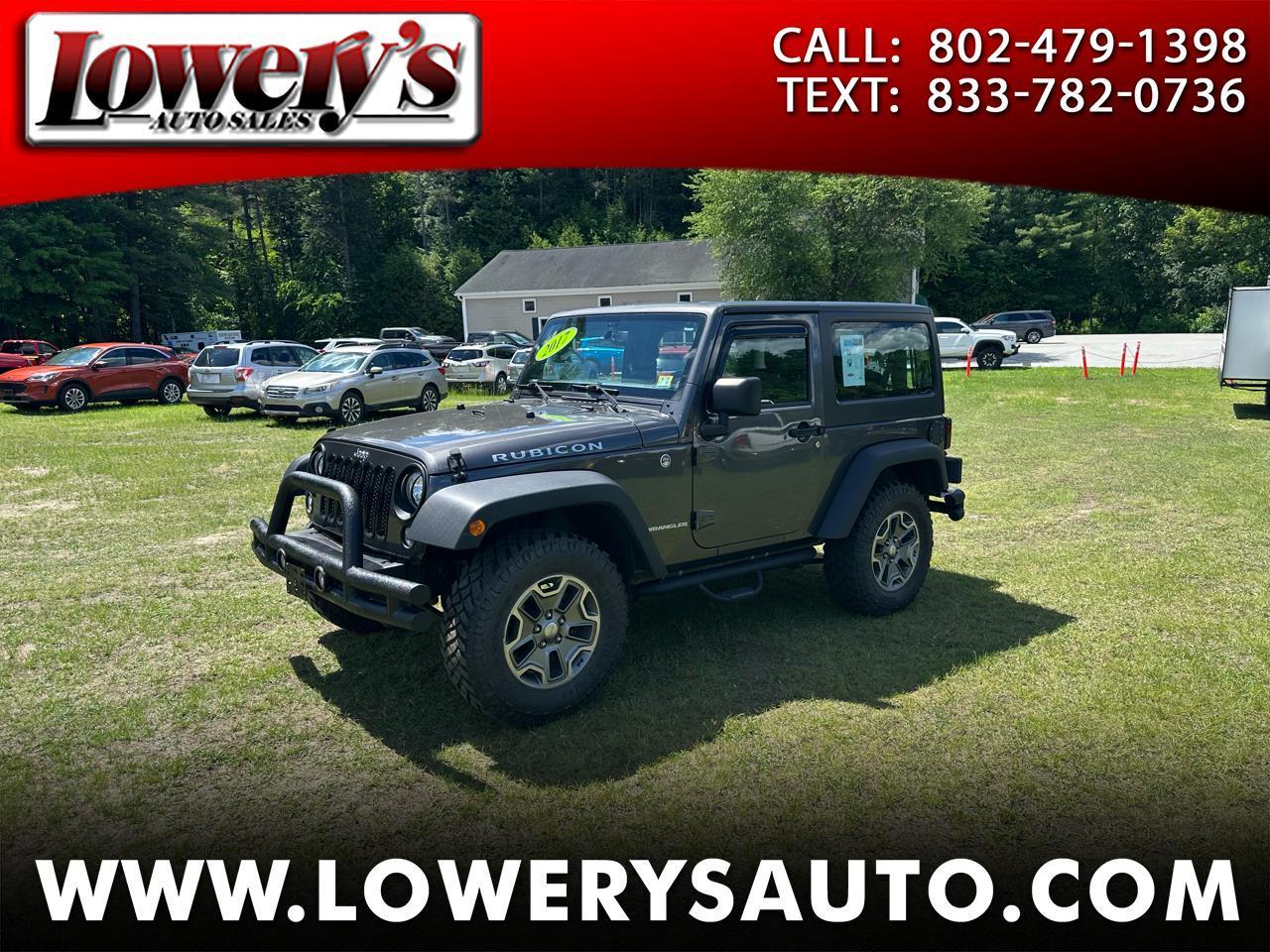 Jeep Wrangler Rubicon 4x4 2017