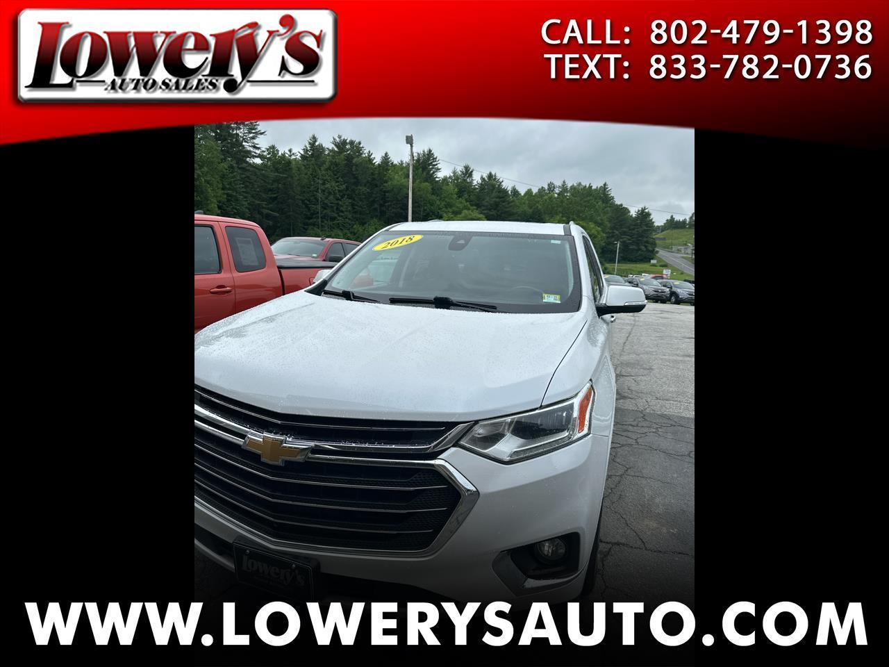 2018 Chevrolet Traverse AWD 4dr Premier w/1LZ