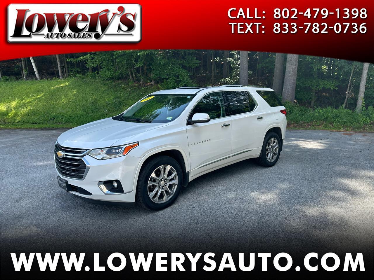 2018 Chevrolet Traverse AWD 4dr Premier w/1LZ