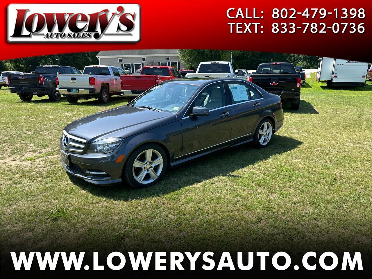 2011 Mercedes-Benz C-Class 4dr Sdn C 300 Sport 4MATIC