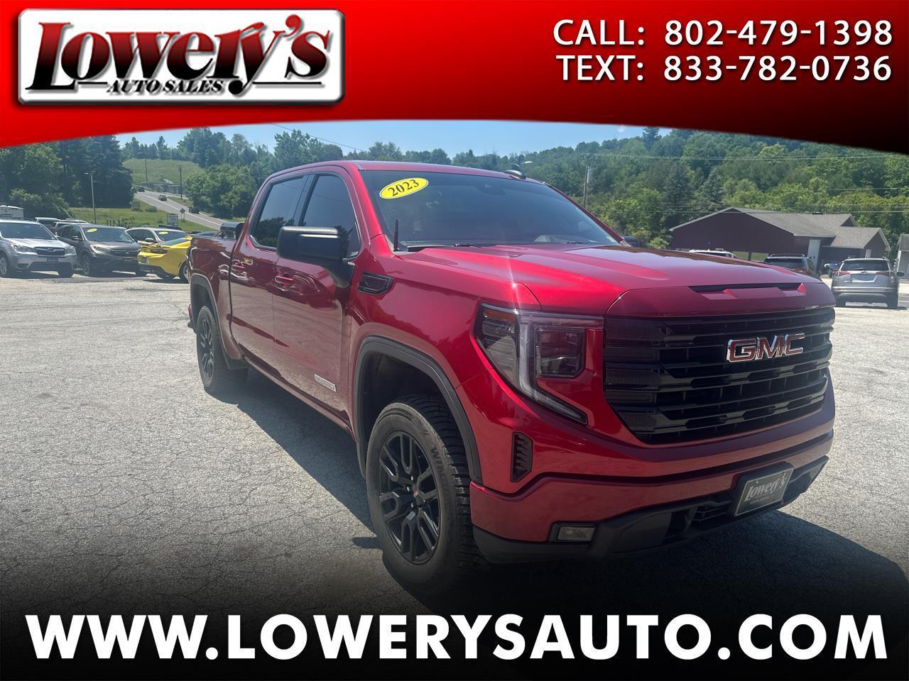 GMC Sierra 1500 4WD Crew Cab 147" Elevation w/3VL 2023