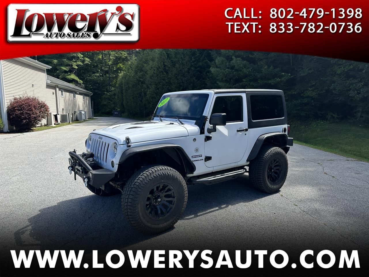 Jeep Wrangler Sport 4x4 2017