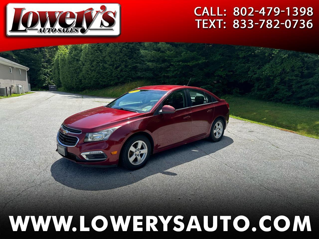 2016 Chevrolet Cruze Limited 4dr Sdn Auto LT w/1LT
