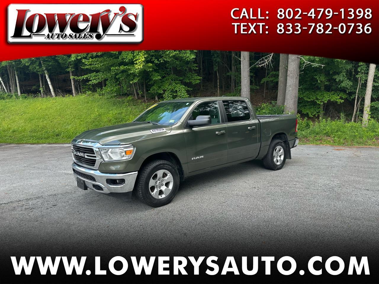 RAM 1500 Big Horn 4x4 Crew Cab 5'7" Box 2021