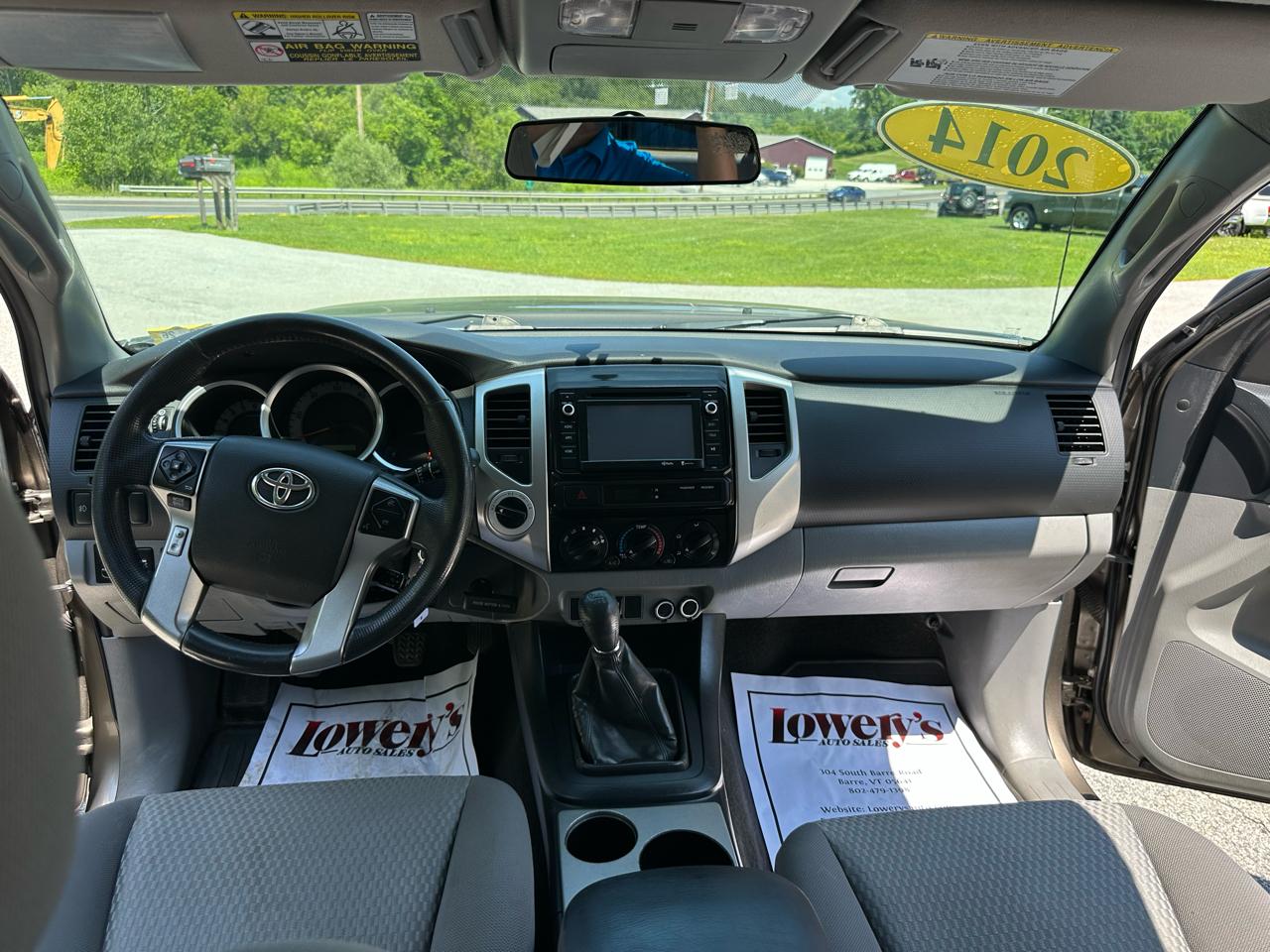 Toyota Tacoma 4WD Access Cab V6 MT (Natl) 2014
