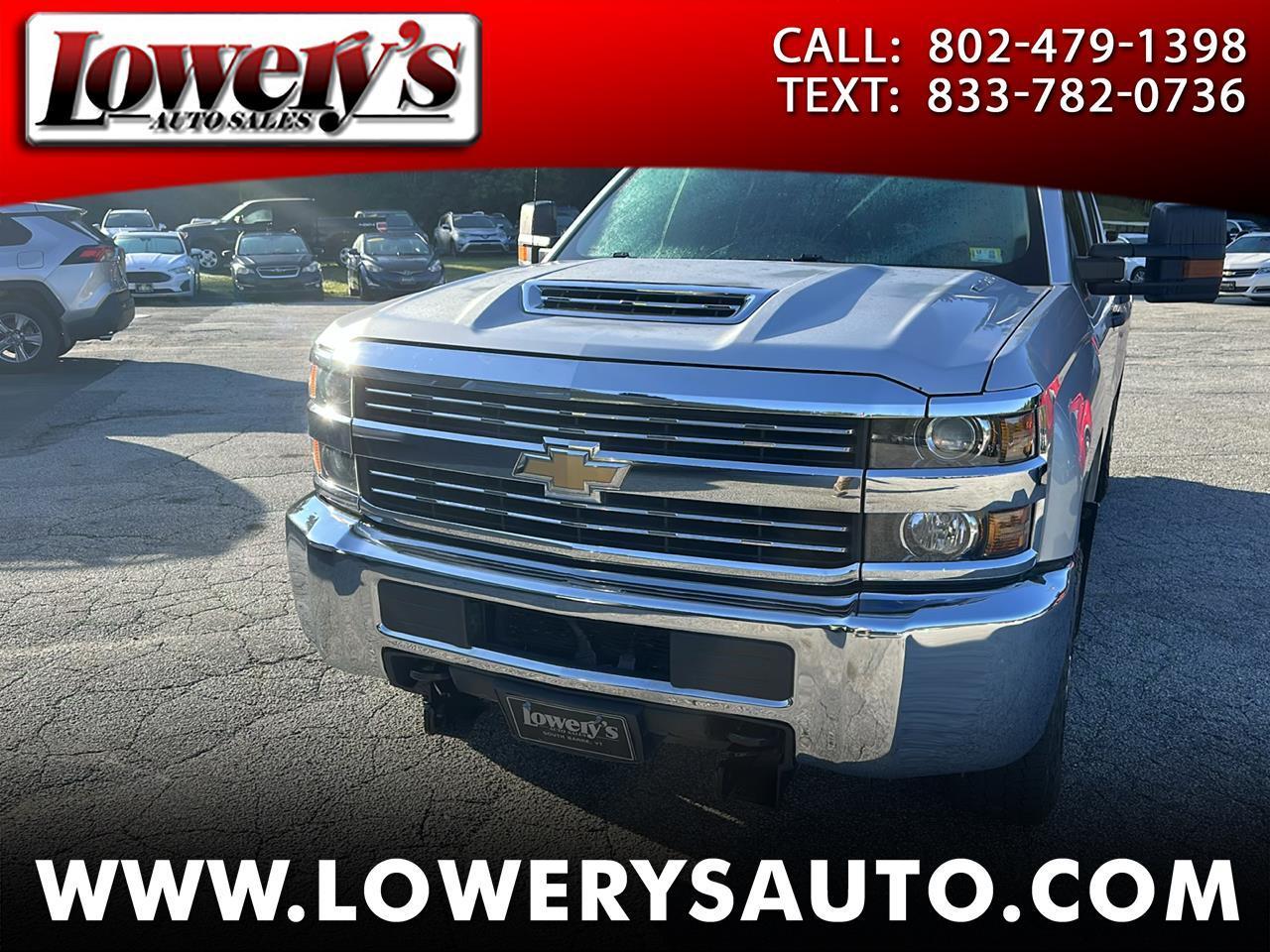 2018 Chevrolet Silverado 2500HD 4WD Crew Cab 153.7" Work Truck