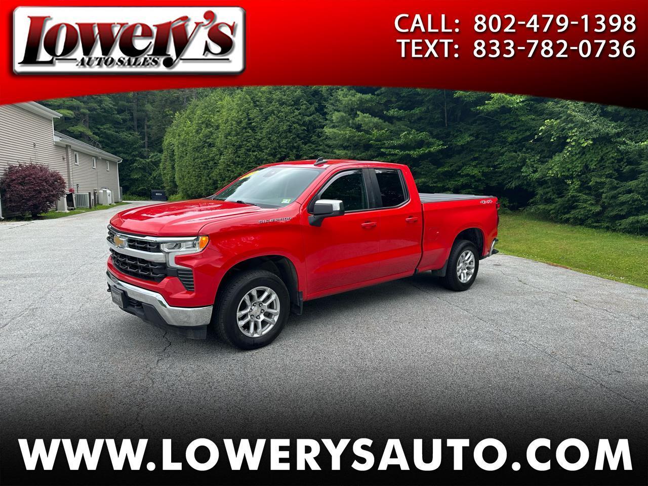 2023 Chevrolet Silverado 1500 4WD Double Cab 147" LT w/2FL