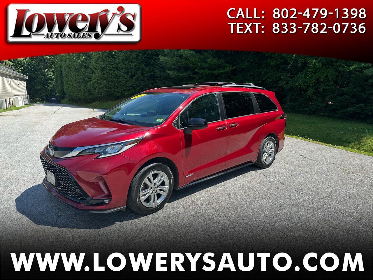 Toyota Sienna XSE AWD 7-Passenger (Natl) 2021