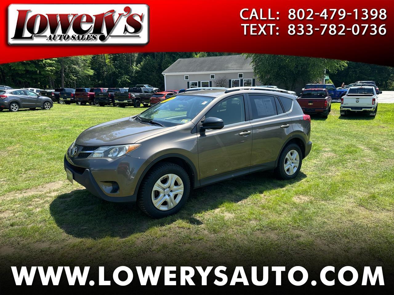 2015 Toyota RAV4 AWD 4dr LE (Natl)