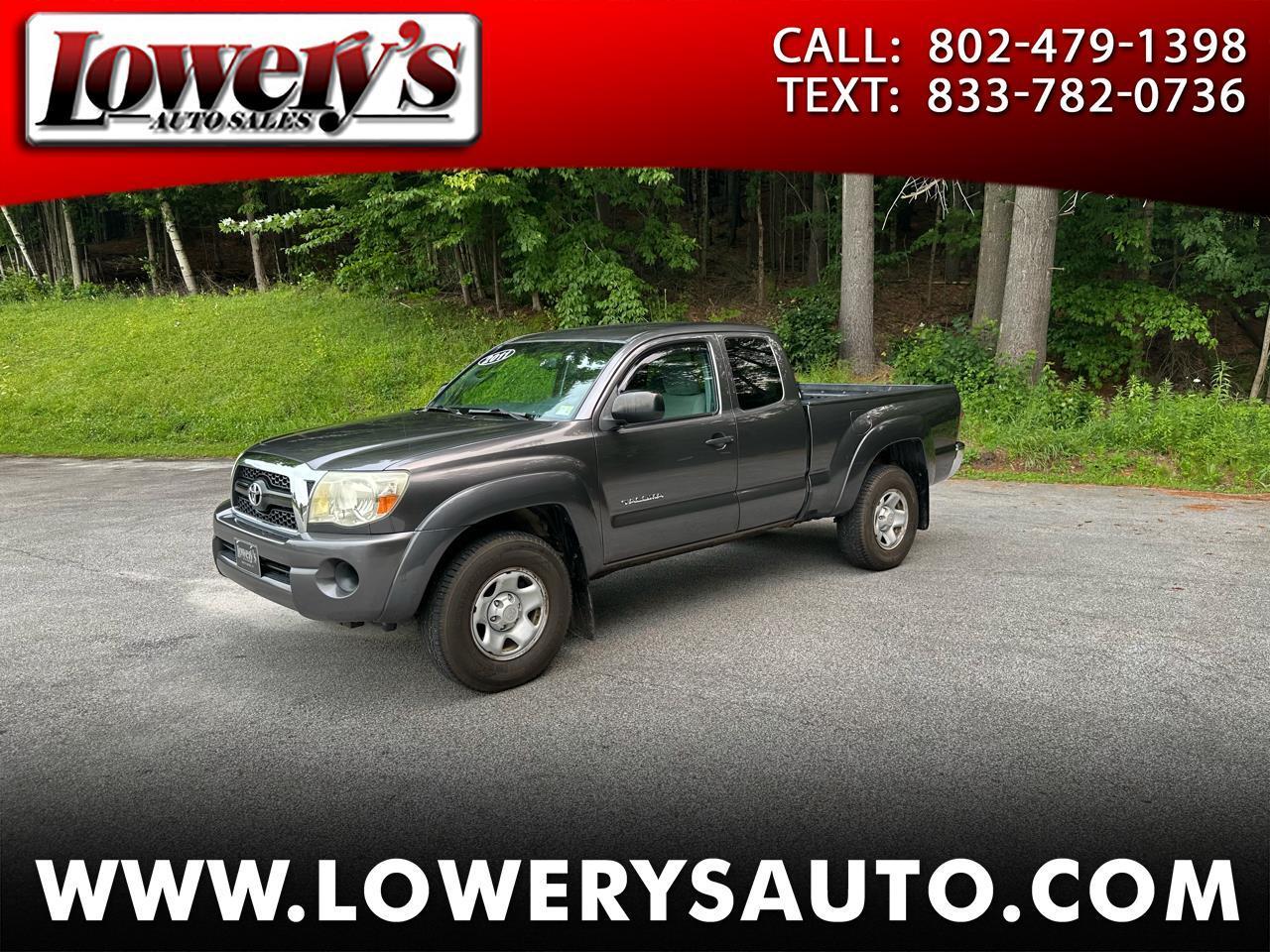 2011 Toyota Tacoma 4WD Access I4 MT (Natl)