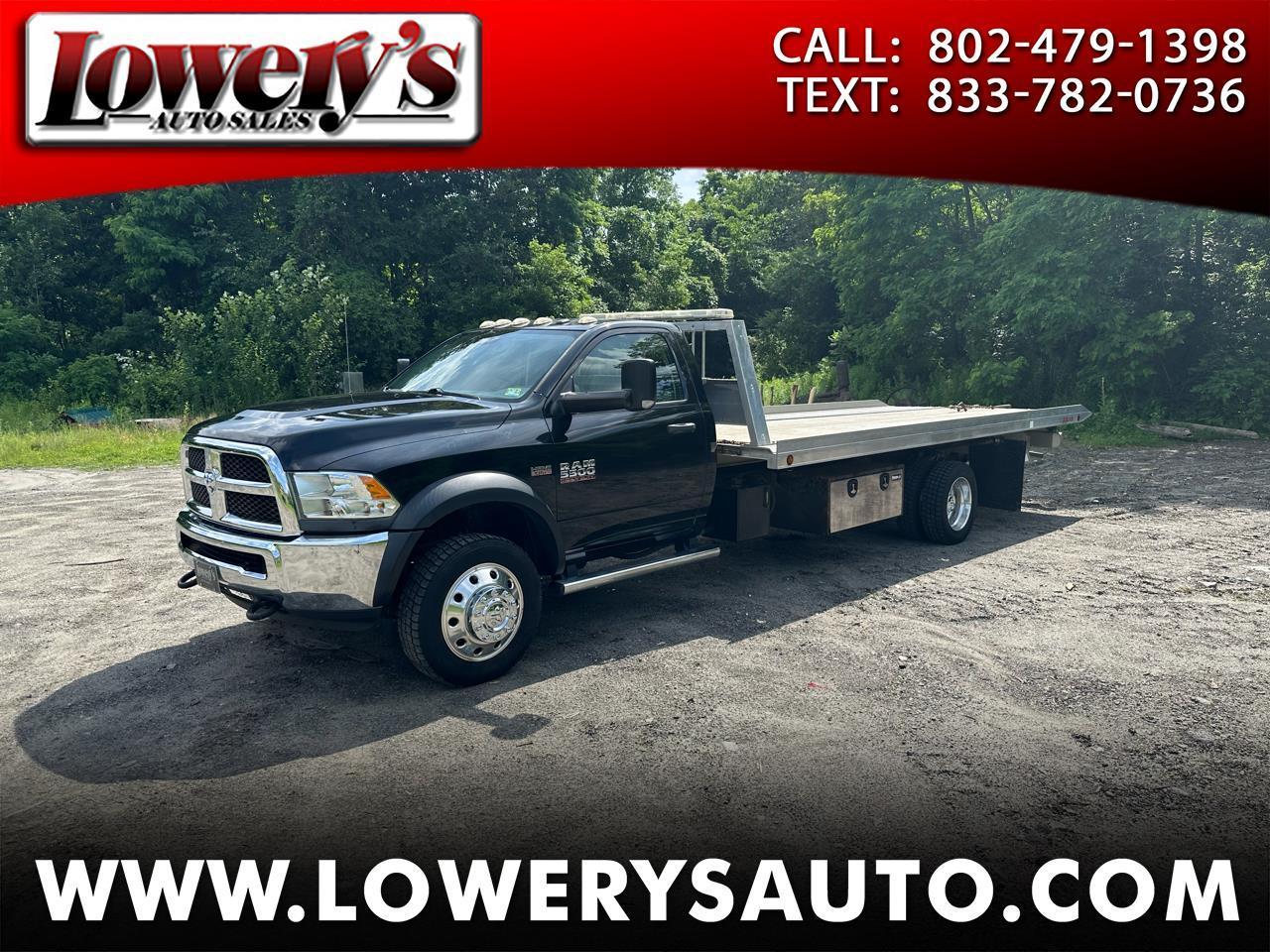 RAM 5500 4WD Reg Cab 204" WB 120" CA Tradesman 2015