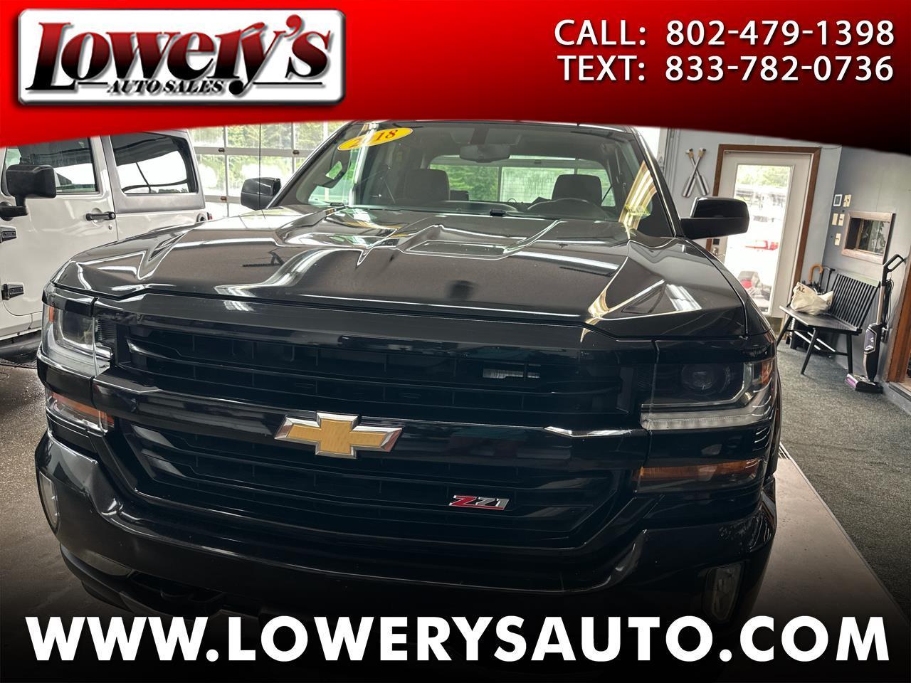 2018 Chevrolet Silverado 1500 4WD Crew Cab 143.5" LT w/2LT
