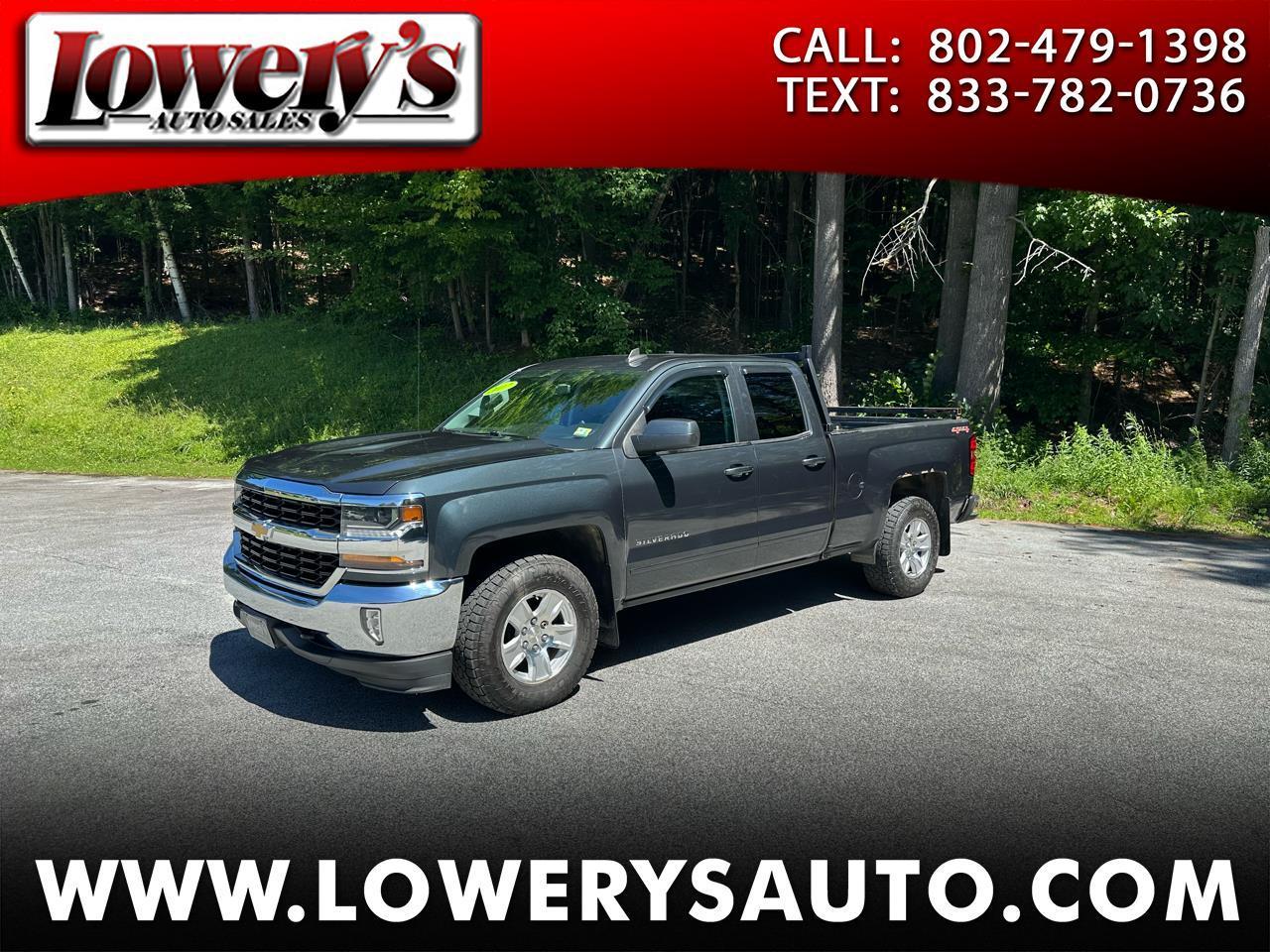 2017 Chevrolet Silverado 1500 4WD Double Cab 143.5" LT w/1LT