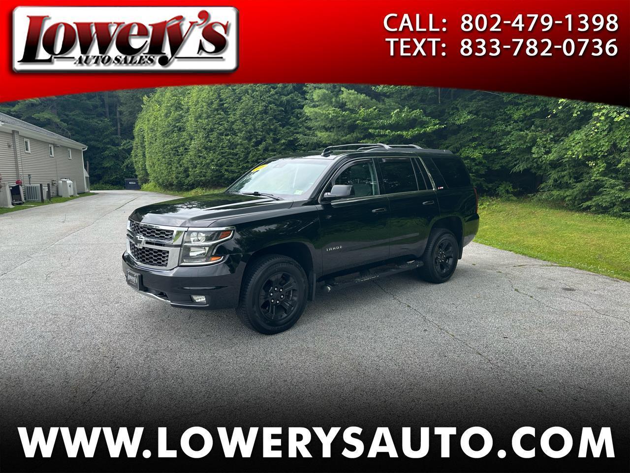 Chevrolet Tahoe 4WD 4dr LT 2019