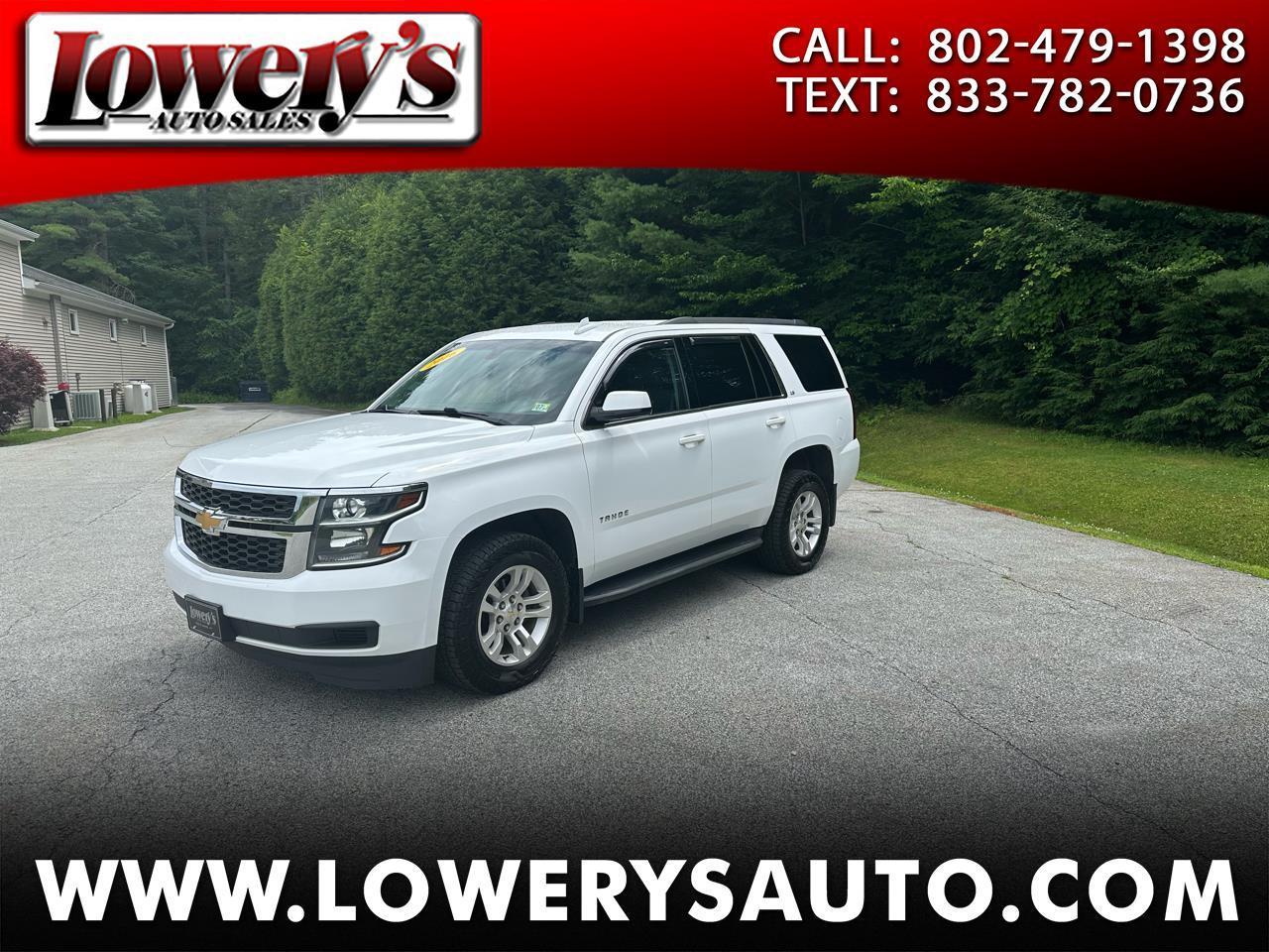 Chevrolet Tahoe 4WD 4dr LS 2016