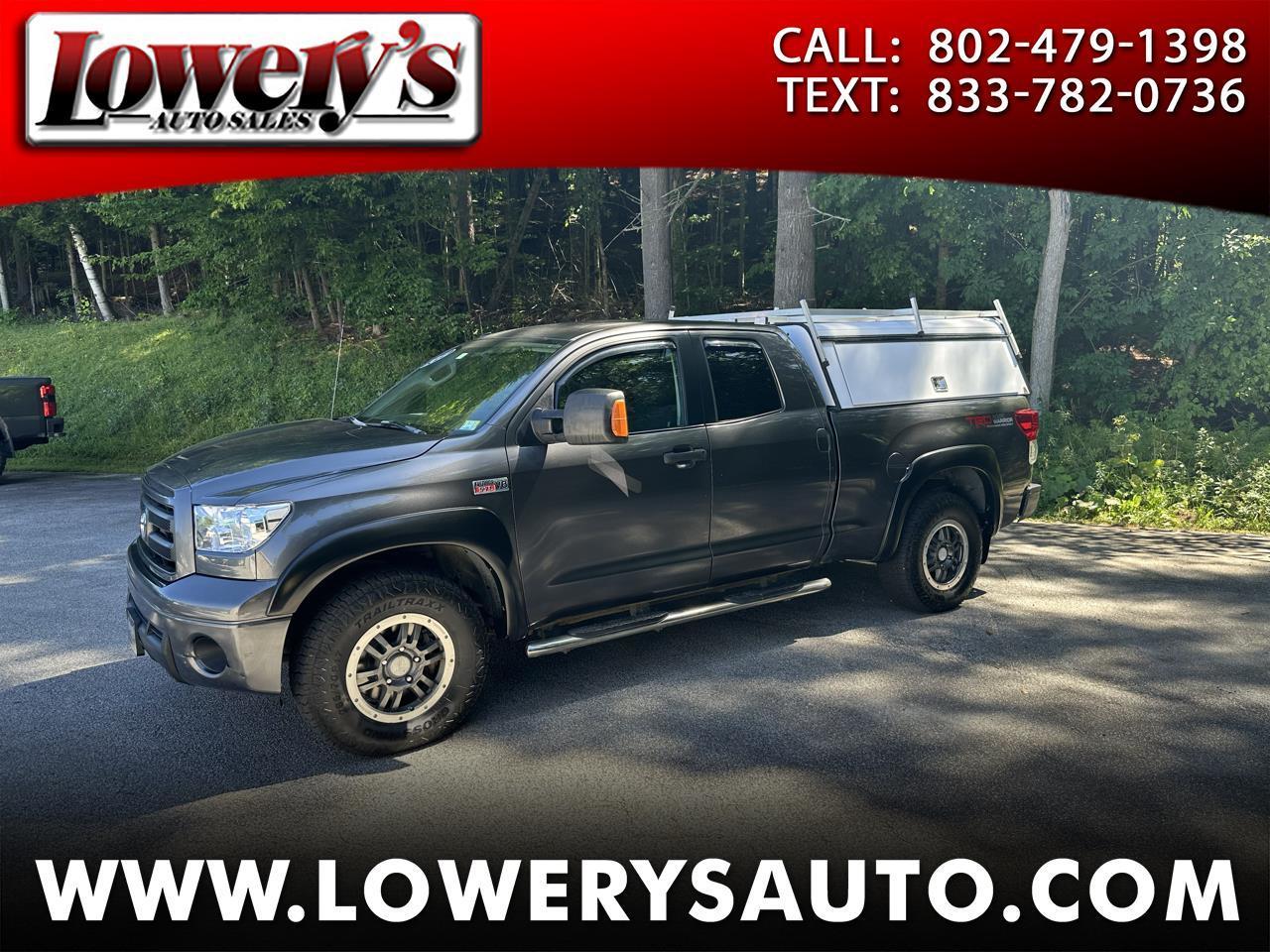 Toyota Tundra 4WD Truck Dbl 5.7L V8 6-Spd AT (Natl) 2011