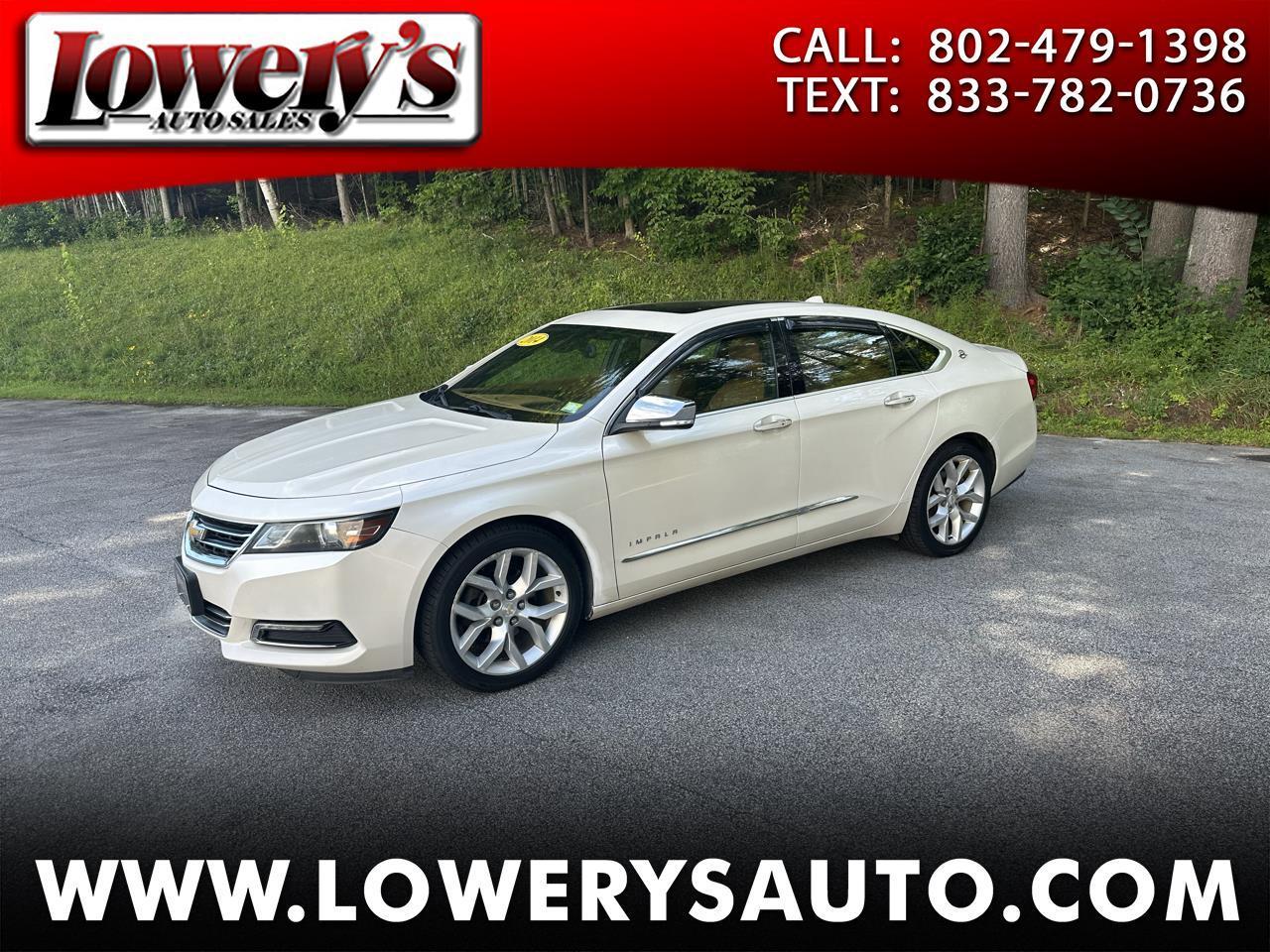 Chevrolet Impala 4dr Sdn LTZ w/2LZ 2014