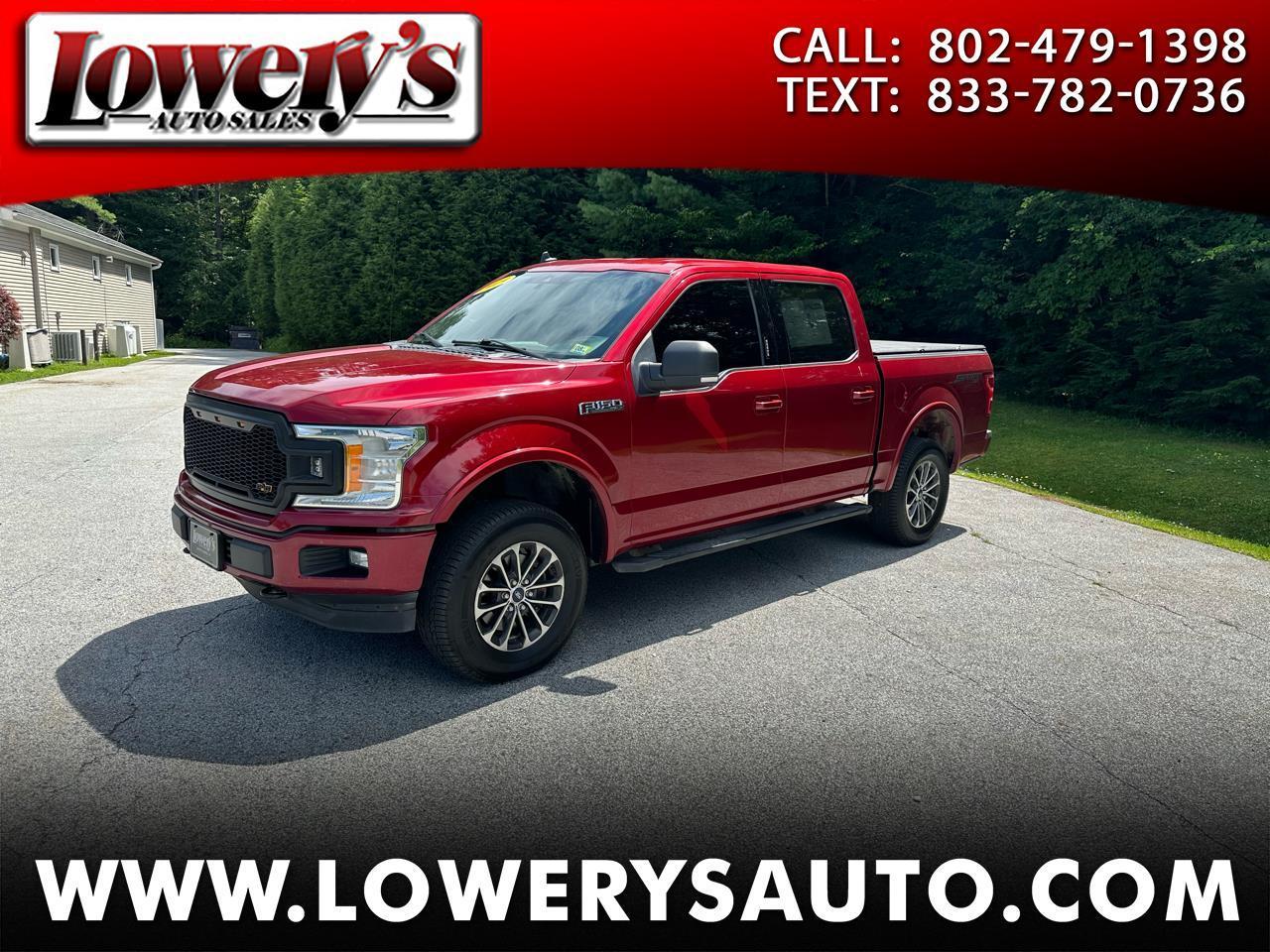 2019 Ford F-150 4WD SuperCab 133" XLT