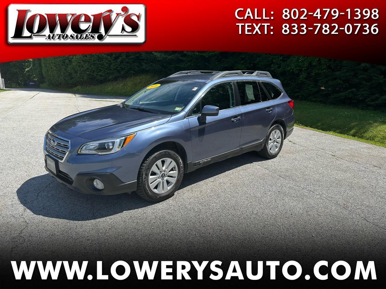 Subaru Outback 4dr Wgn 2.5i Premium PZEV 2016
