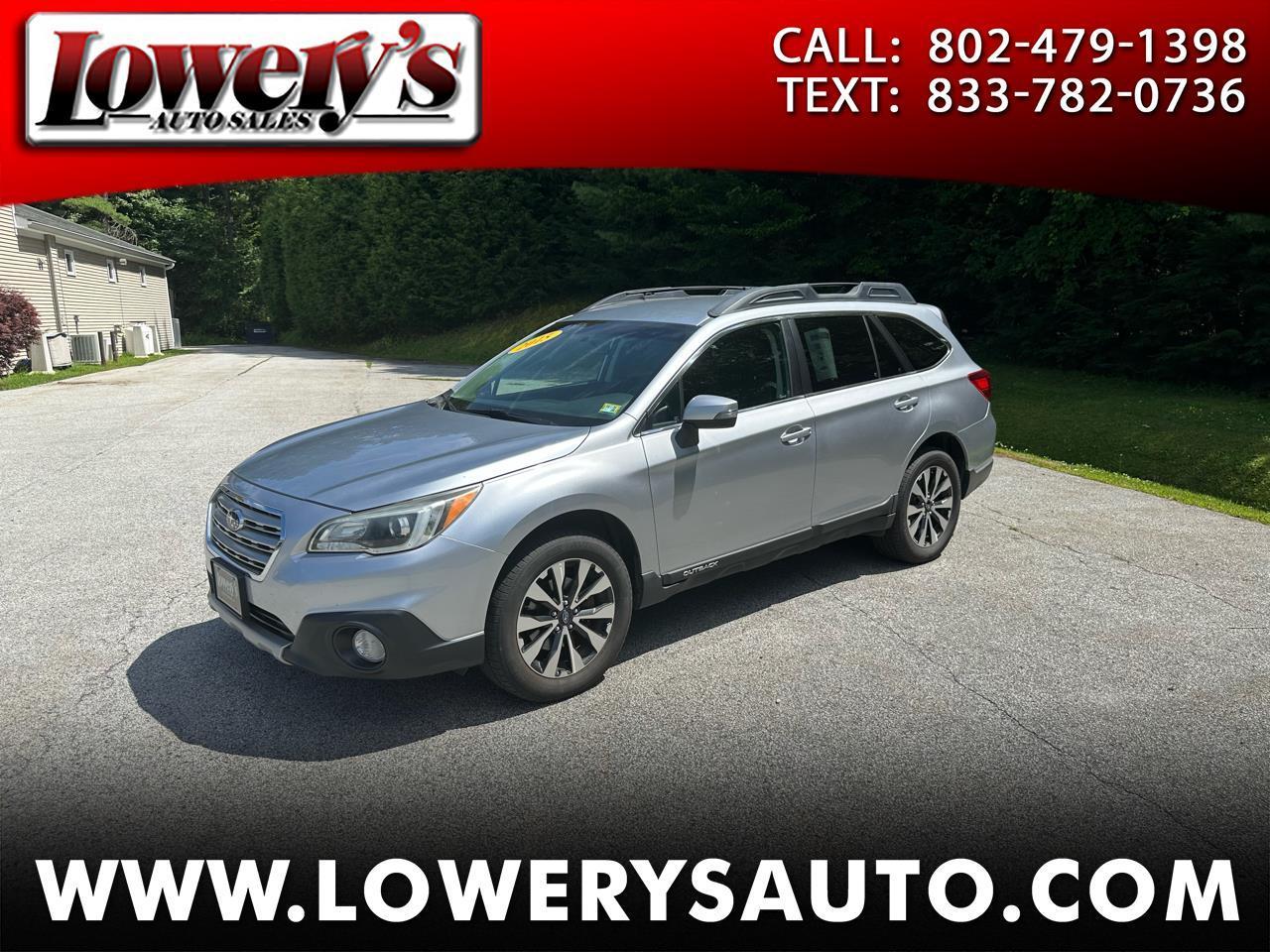 Subaru Outback 4dr Wgn 2.5i Limited PZEV 2015