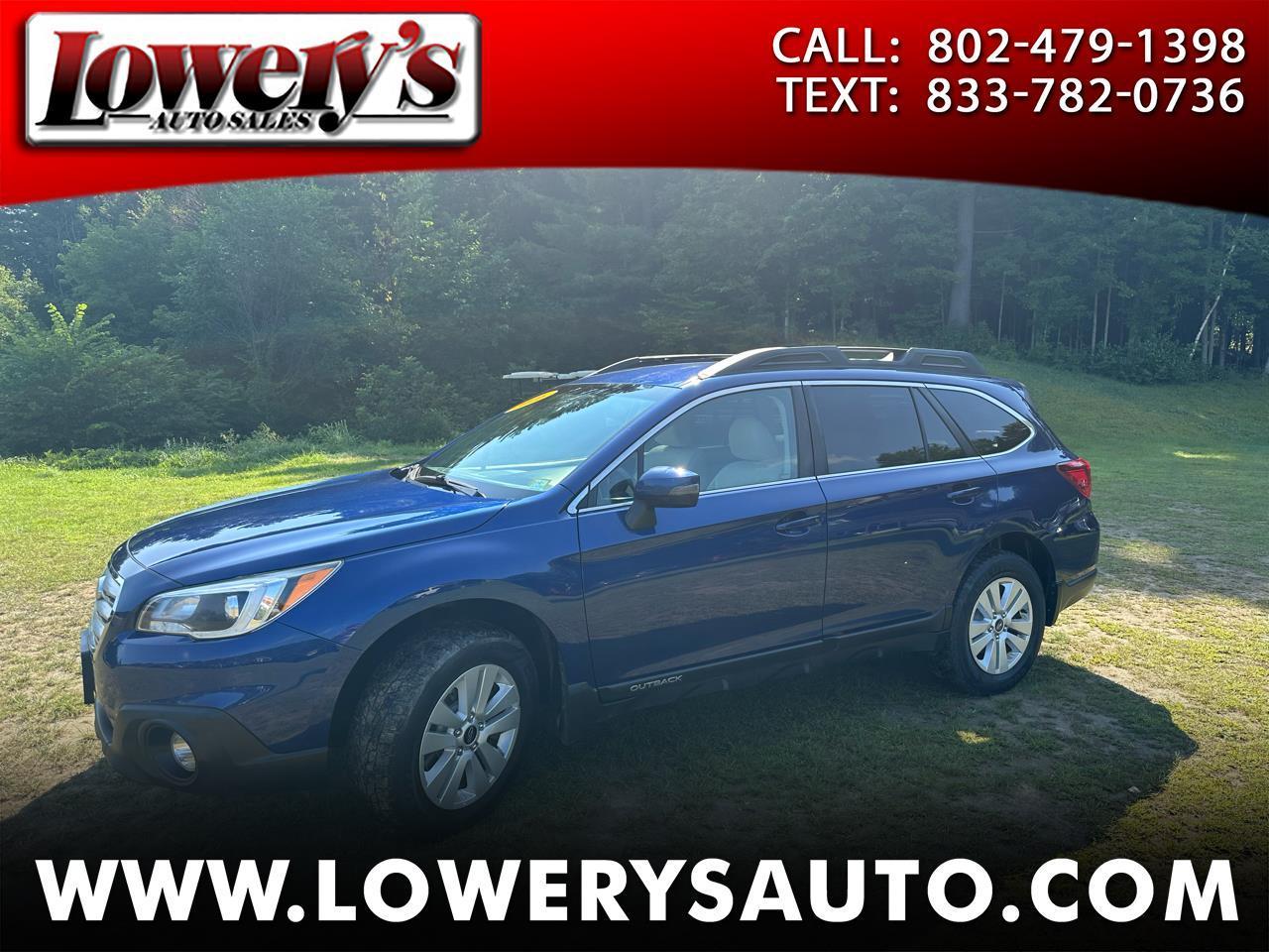 Subaru Outback 4dr Wgn 2.5i Premium PZEV 2016