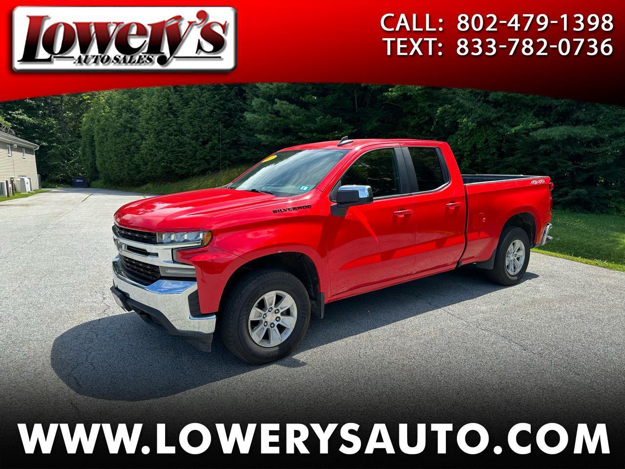 2021 Chevrolet Silverado 1500 4WD Double Cab 147" LT w/1LT