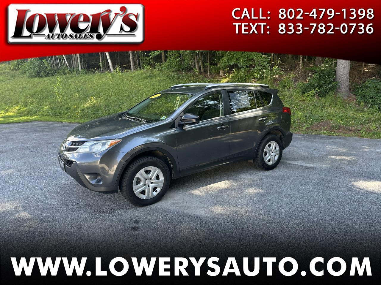 Toyota RAV4 AWD 4dr LE (Natl) 2014