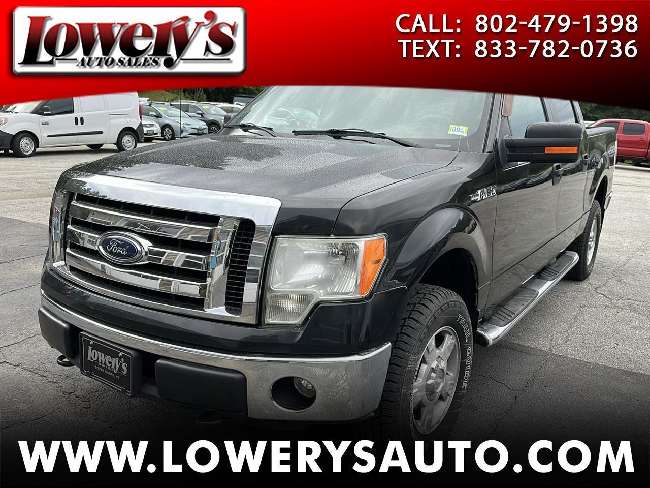 2012 Ford F-150 4WD SuperCrew 145" XLT