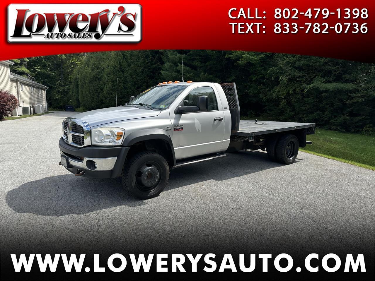 2008 Dodge Ram 5500 4WD Reg Cab 168.5" WB 84" CA