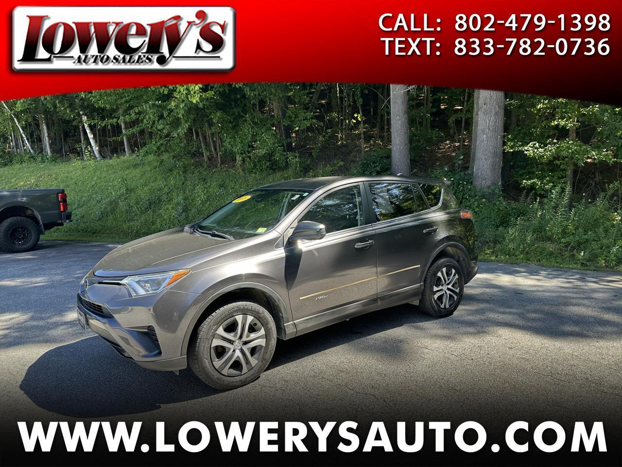 Toyota RAV4 LE AWD (Natl) 2018