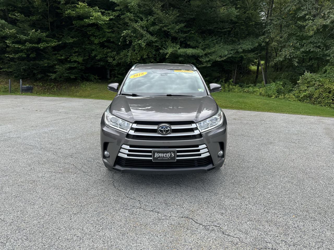 Toyota Highlander XLE V6 AWD (Natl) 2018
