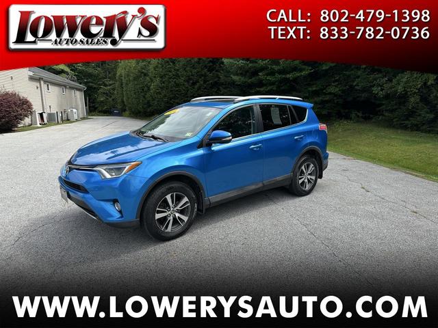 Blue 2016 Toyota RAV4 SUV / Crossover All-Wheel Drive Automatic