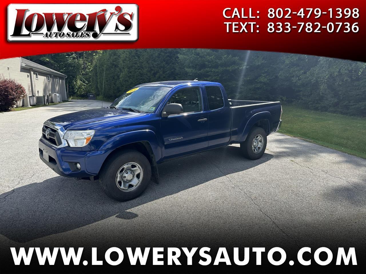 2014 Toyota Tacoma Azul Camioneta Todo terreno Automática