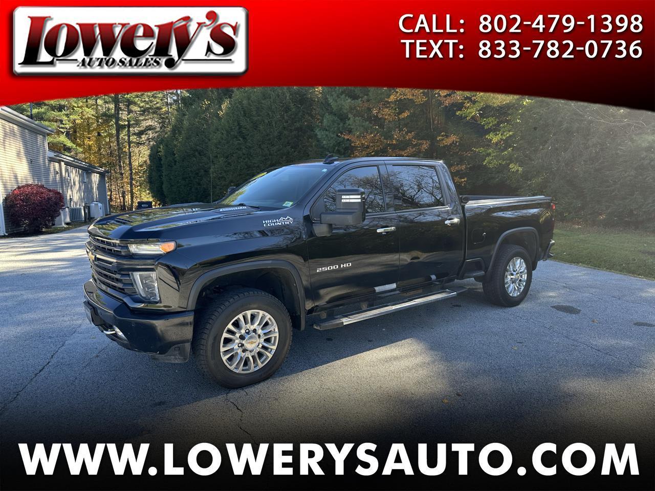 2022 Chevrolet Silverado 2500HD 4WD Crew Cab 159" High Country