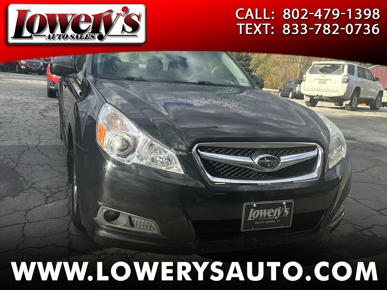 Subaru Legacy 4dr Sdn H4 Auto 2.5i Prem AWP 2011