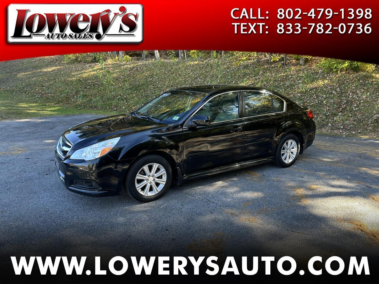 2011 Subaru Legacy 4dr Sdn H4 Auto 2.5i Prem AWP