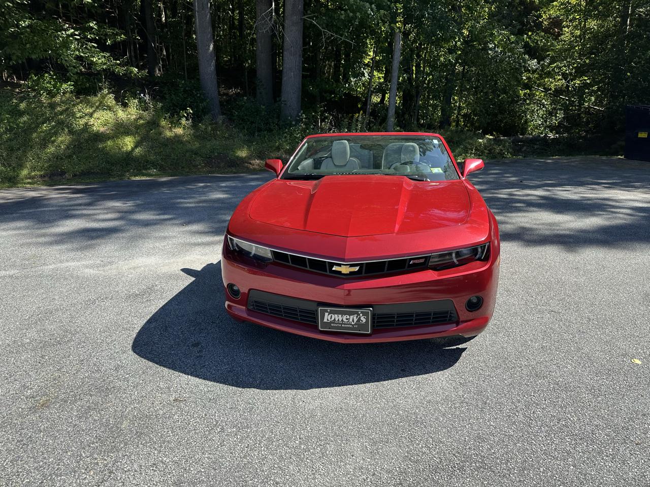 Chevrolet Camaro 2dr Conv LT w/1LT 2015