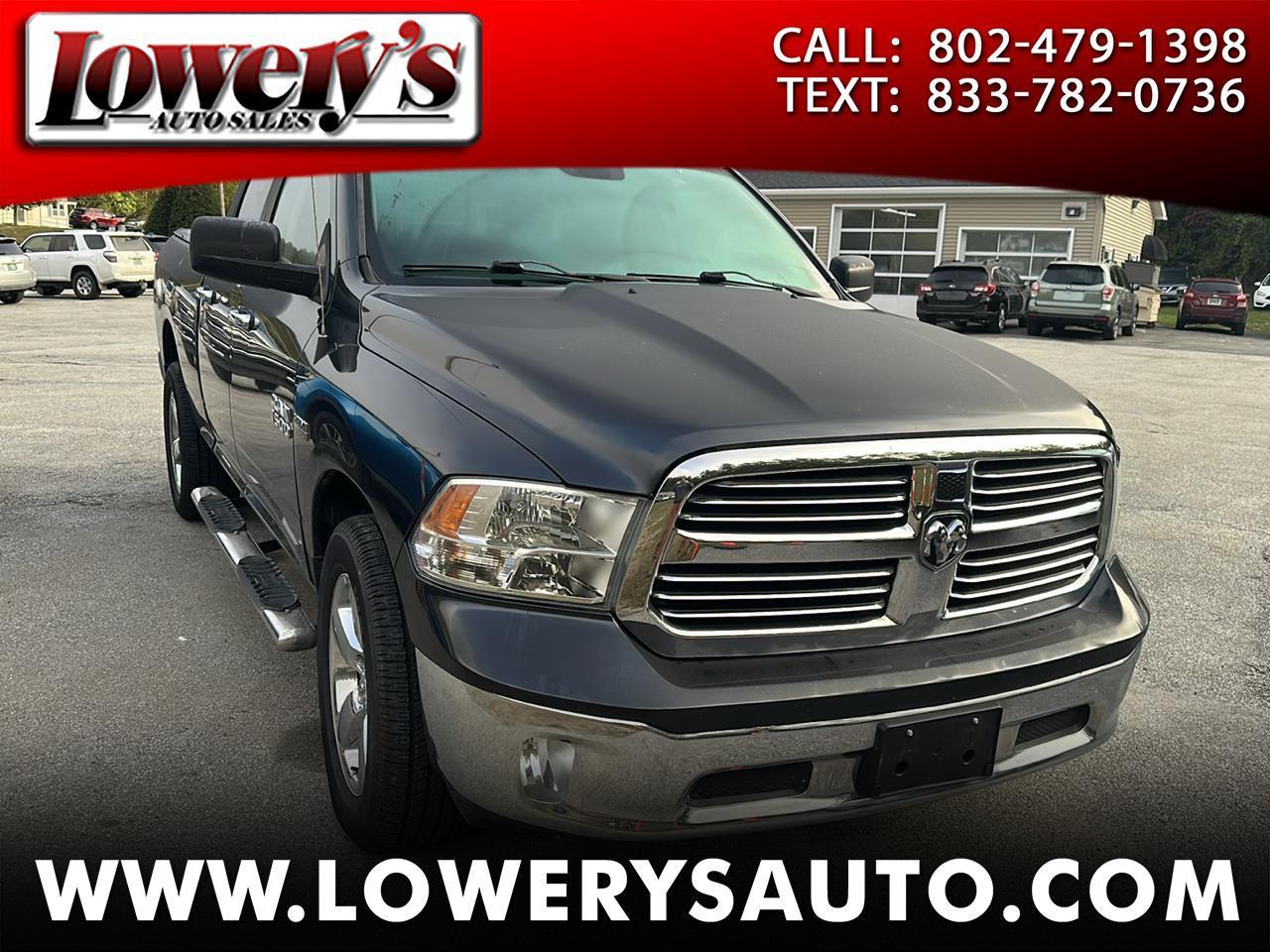 RAM 1500 4WD Quad Cab 140.5" Big Horn 2014