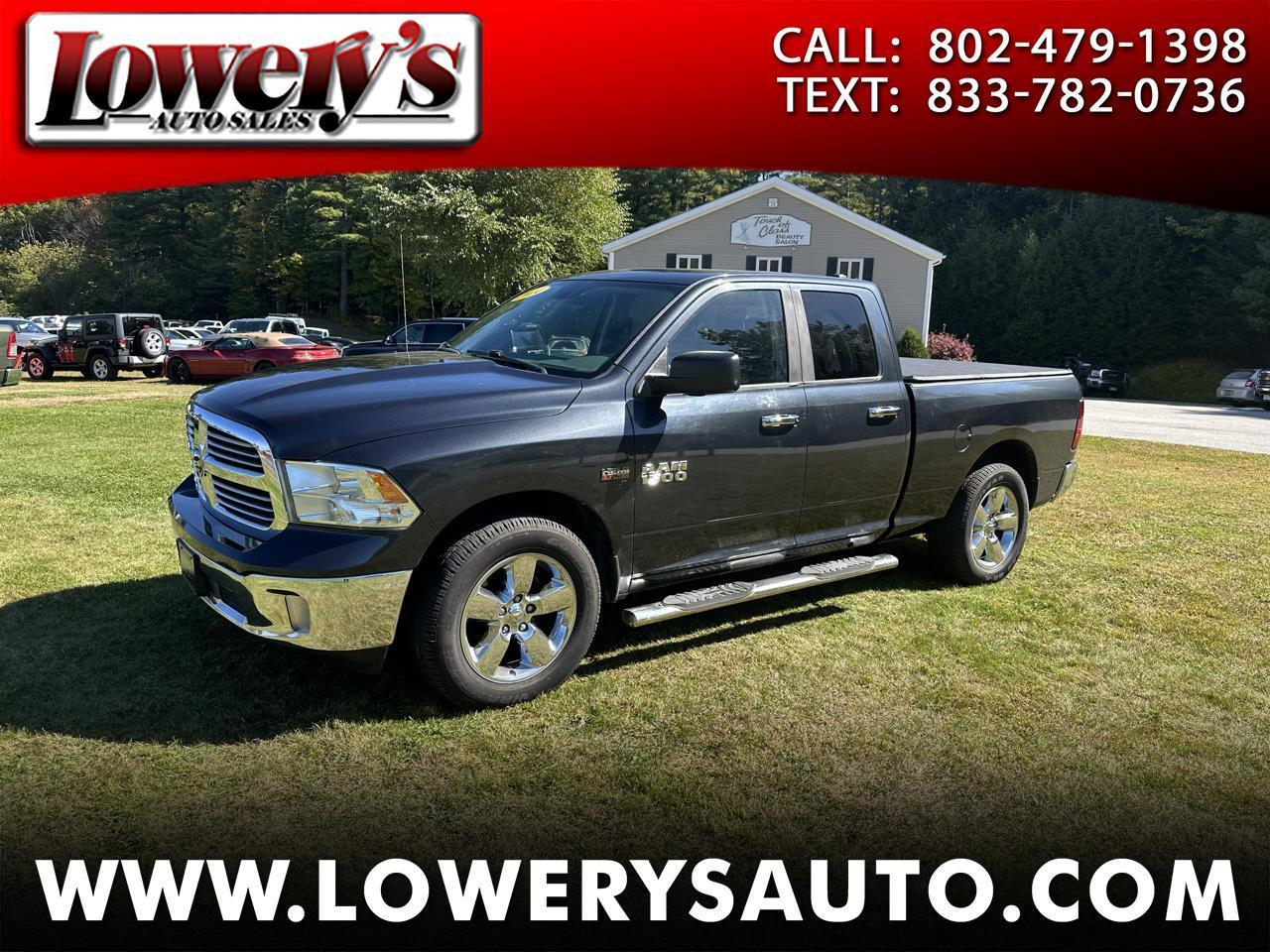 RAM 1500 4WD Quad Cab 140.5" Big Horn 2014