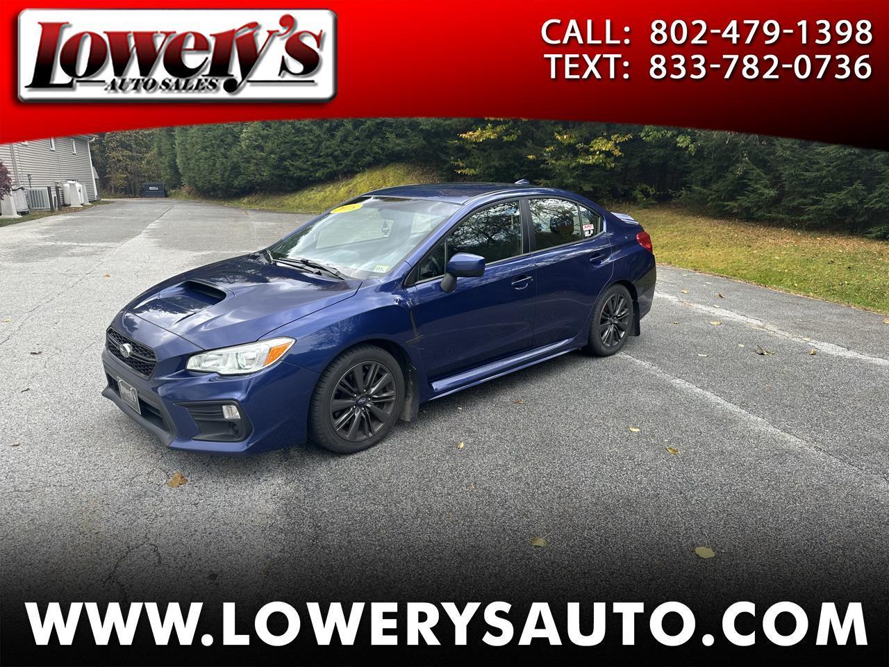 Subaru WRX 4-Door 2018
