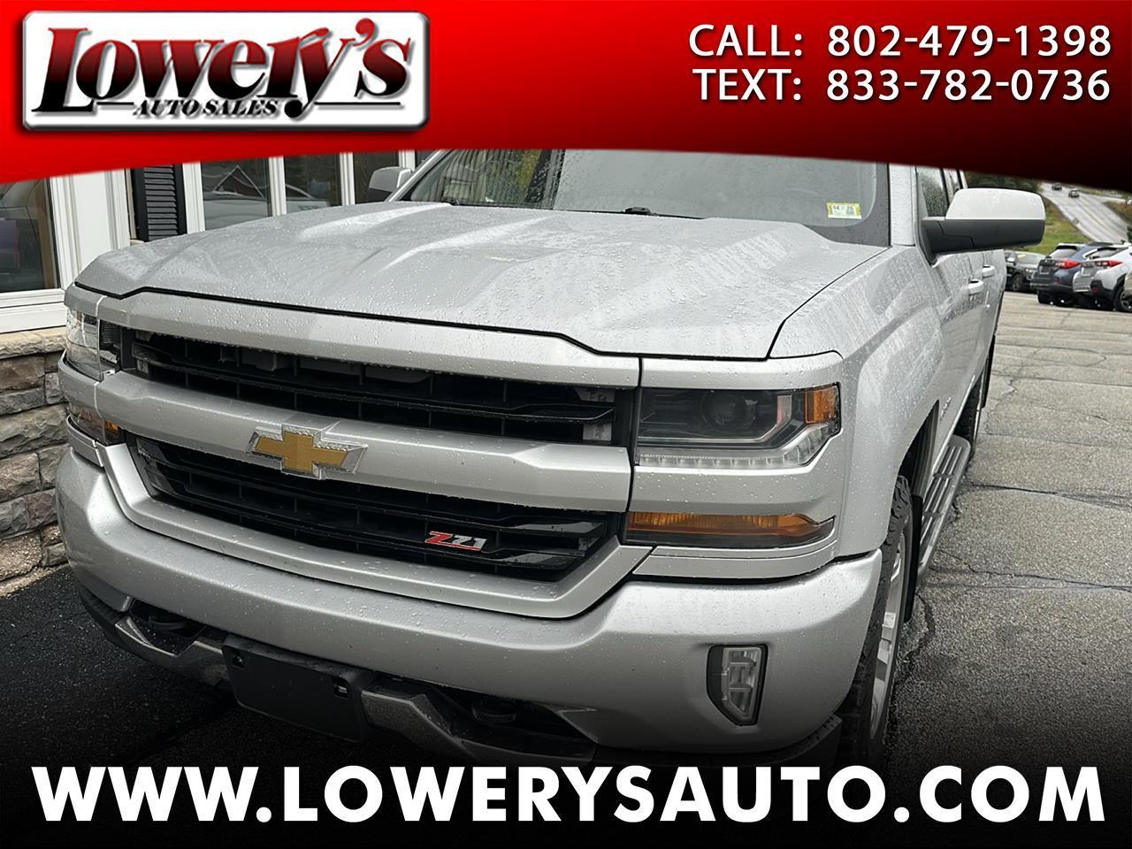 Chevrolet Silverado 1500 4WD Double Cab 143.5" LT w/2LT 2017