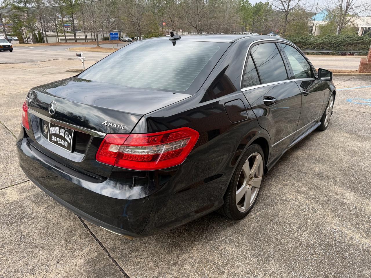 Mercedes-Benz E-Class E350 Sedan 4MATIC 2011