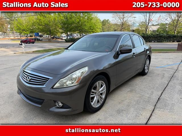 Gray 2013 INFINITI G37 Sport Sedan RWD Sedan Rear-Wheel Drive Automatic