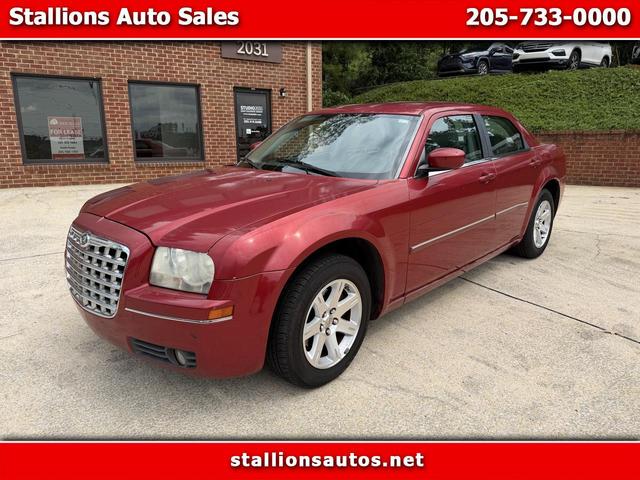 Red 2007 Chrysler 300 Sedan Rear-Wheel Drive Automatic