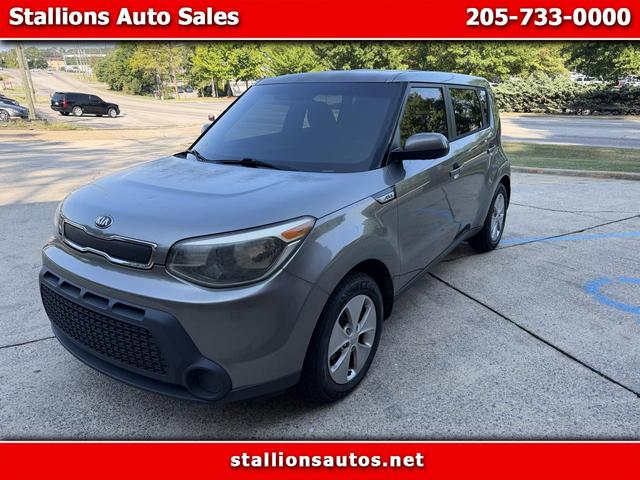 Gray 2015 Kia Soul Wagon Front-Wheel Drive Automatic