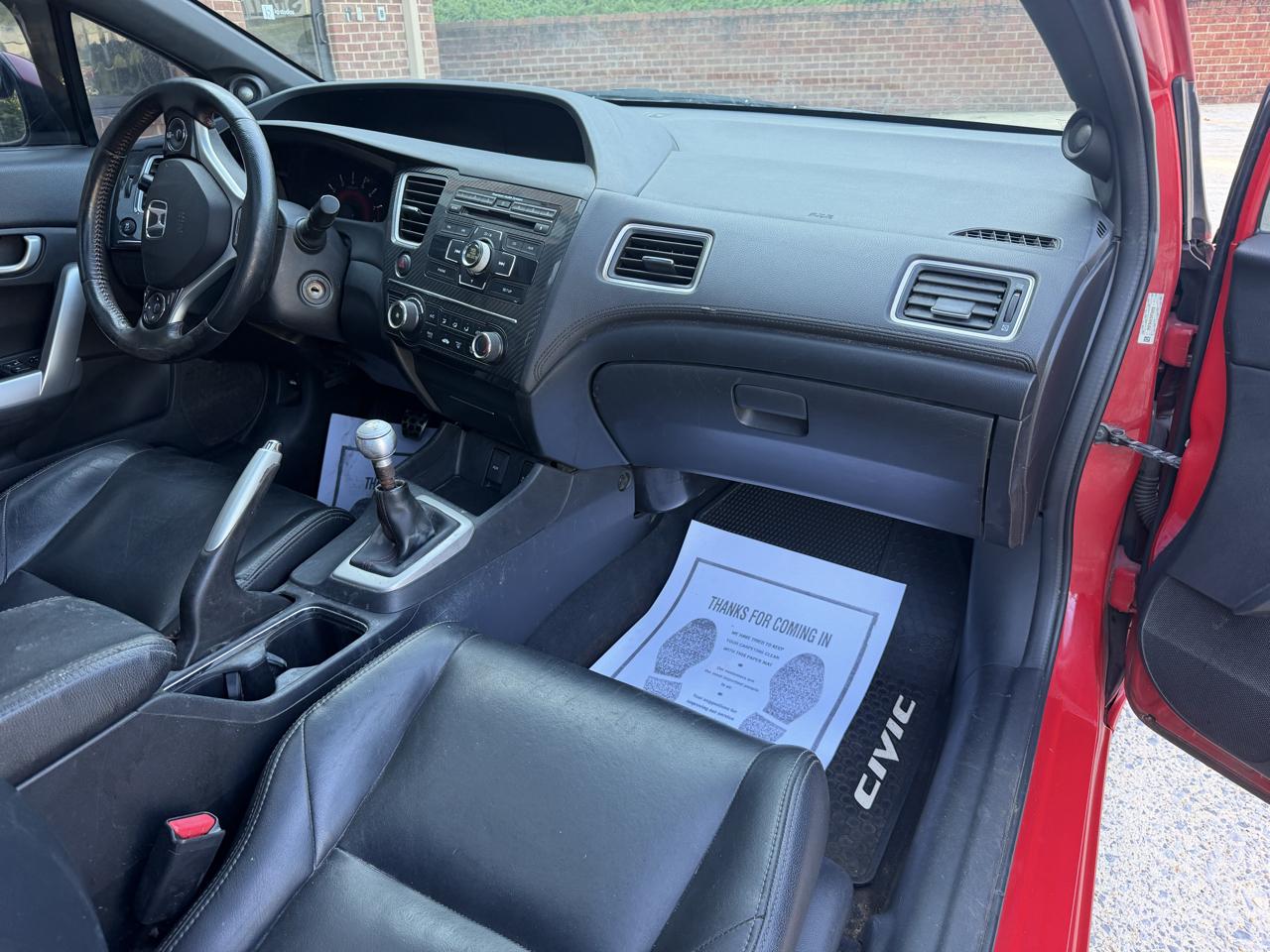 Honda Civic Si Coupe 6-Speed MT 2013